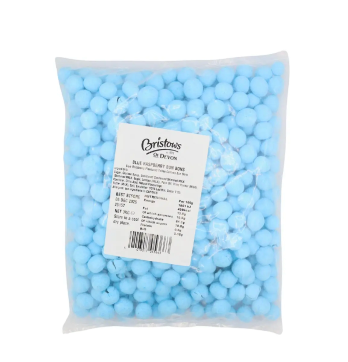 Traditional  Blue Raspberry Bon Bons
