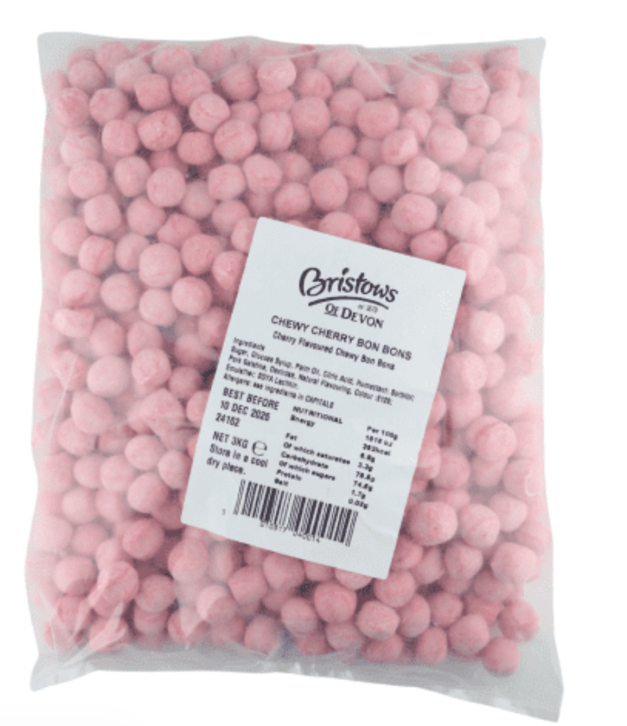 Sour Chewy Cherry Bon Bons