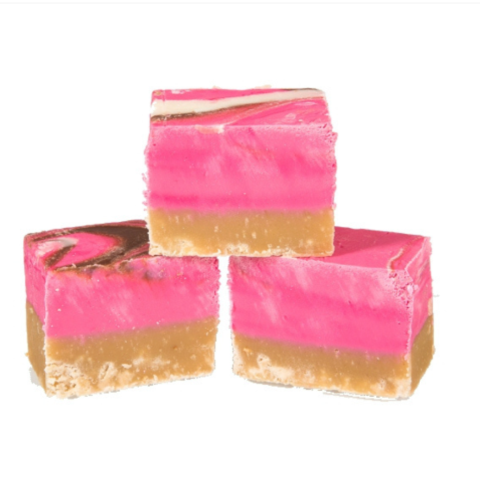 Strawberry Cheesecake Fudge
