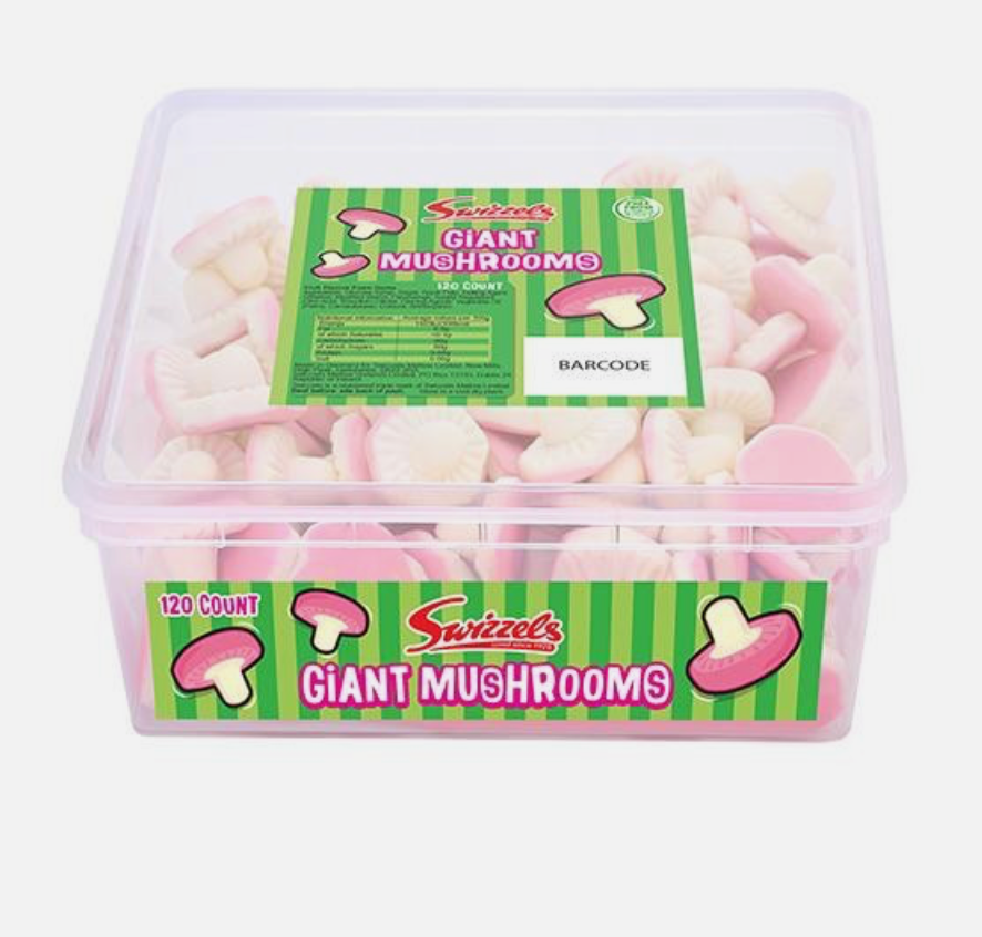 Giant Foam Mushrooms